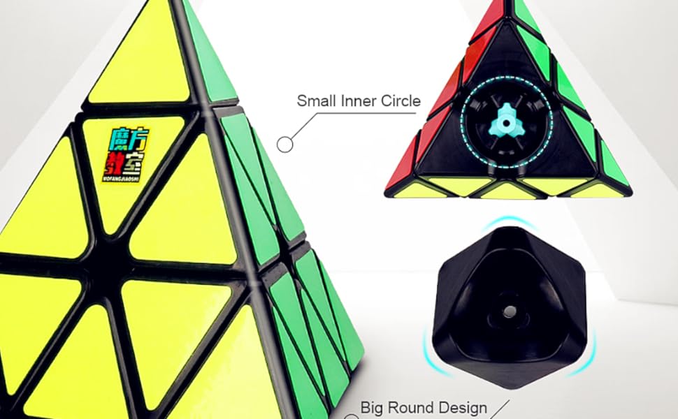 LiangCuber-Moyu-MoFang-JiaoShi-Meilong-Pyramid-stickerless-Magic-Cube-Cubing-Classroom-Meilong-3x3-P-lrm177